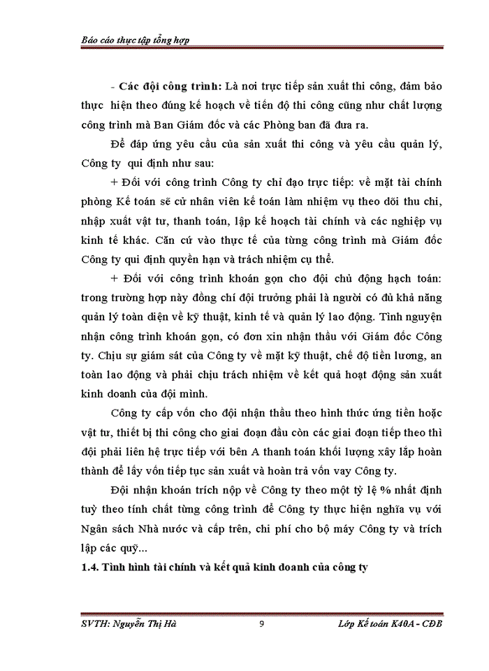 image for page Tổng quan về công ty cổ phần thương mại và  xây dựng 899