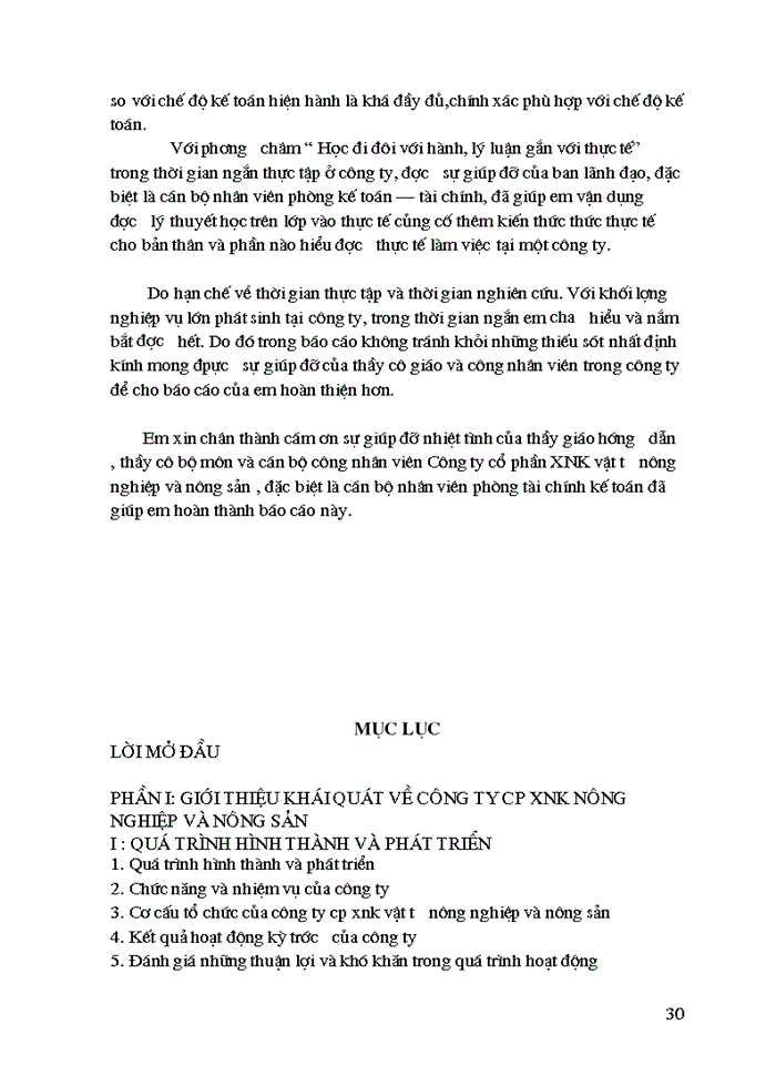 image for page Công tác tổ chức hạch toán kế toán ở công ty xuất nhập khẩu vật tư nông nghiệp và nông sản