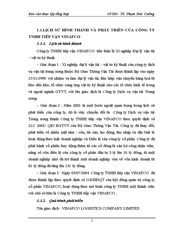 image for page Đặc điểm hoạt động sản xuất, kinh doanh của công ty tnhh tiếp vận vinafco