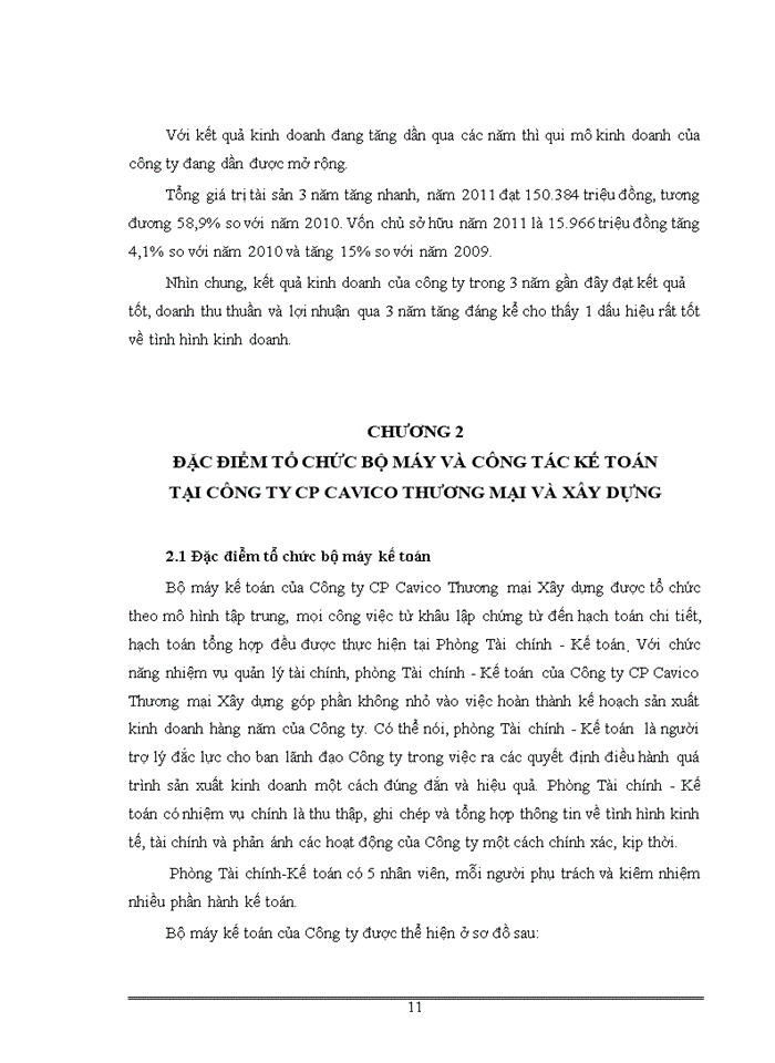 image for page Đặc điểm tổ chức bộ máy và công tác kế toán tại công ty cp cavico thương mại và xây dựng