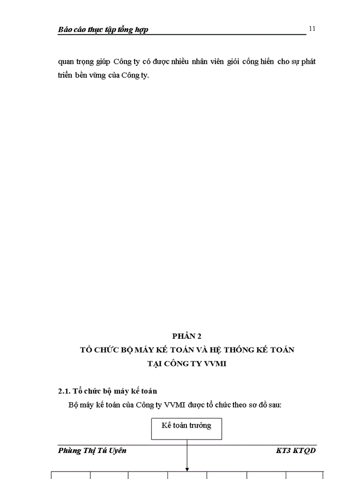 image for page Tổng quan về đặc điểm kinh tế - kỹ thuật và tổ chức bộ máy quản lý hoạt động sản xuất kinh doanh của công ty vvmi