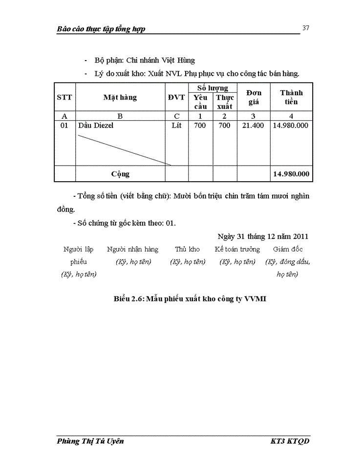 image for page Tổng quan về đặc điểm kinh tế - kỹ thuật và tổ chức bộ máy quản lý hoạt động sản xuất kinh doanh của công ty vvmi