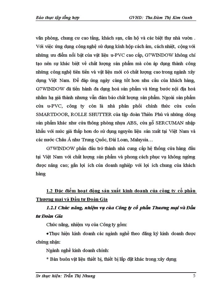 image for page Tổ chức bộ máy kế toán tại công ty cổ phần thương mại và đầu tư Đoàn Gia