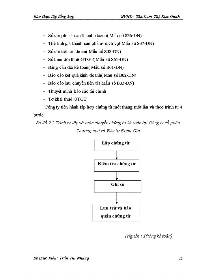 image for page Tổ chức bộ máy kế toán tại công ty cổ phần thương mại và đầu tư Đoàn Gia