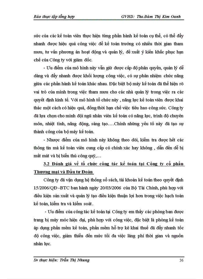 image for page Tổ chức bộ máy kế toán tại công ty cổ phần thương mại và đầu tư Đoàn Gia