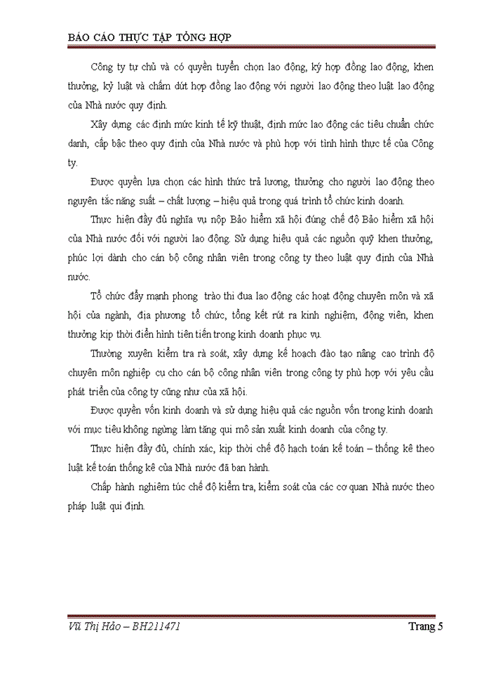 image for page Tổ chức bộ máy kế toán và hệ thống kế toán tại công ty