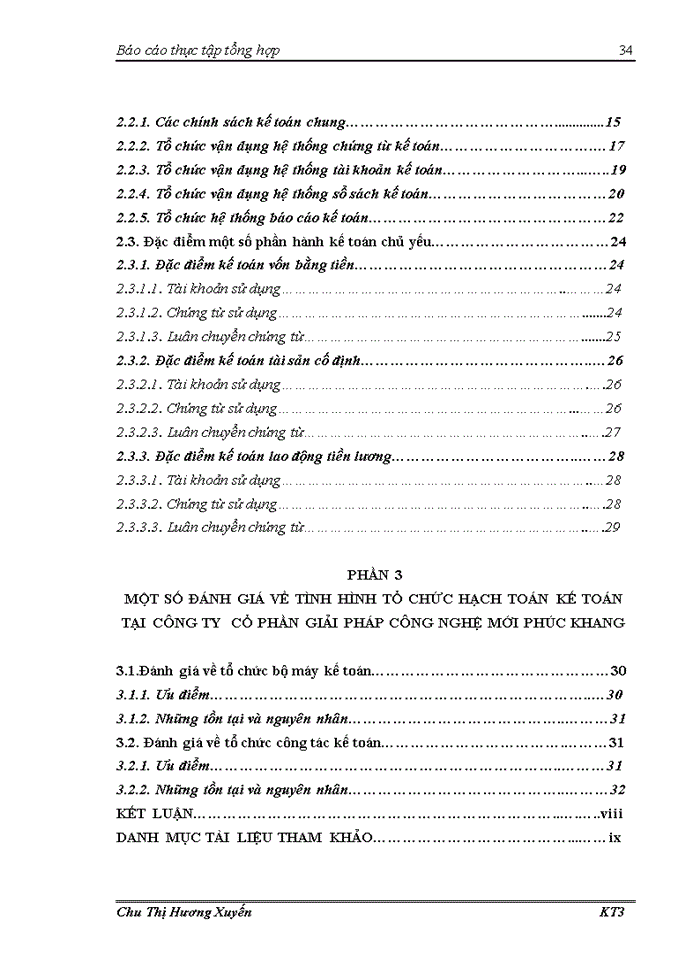 image for page Tổ chức bộ máy kế toán và hệ thống kế toán tại công ty Phúc Khang.