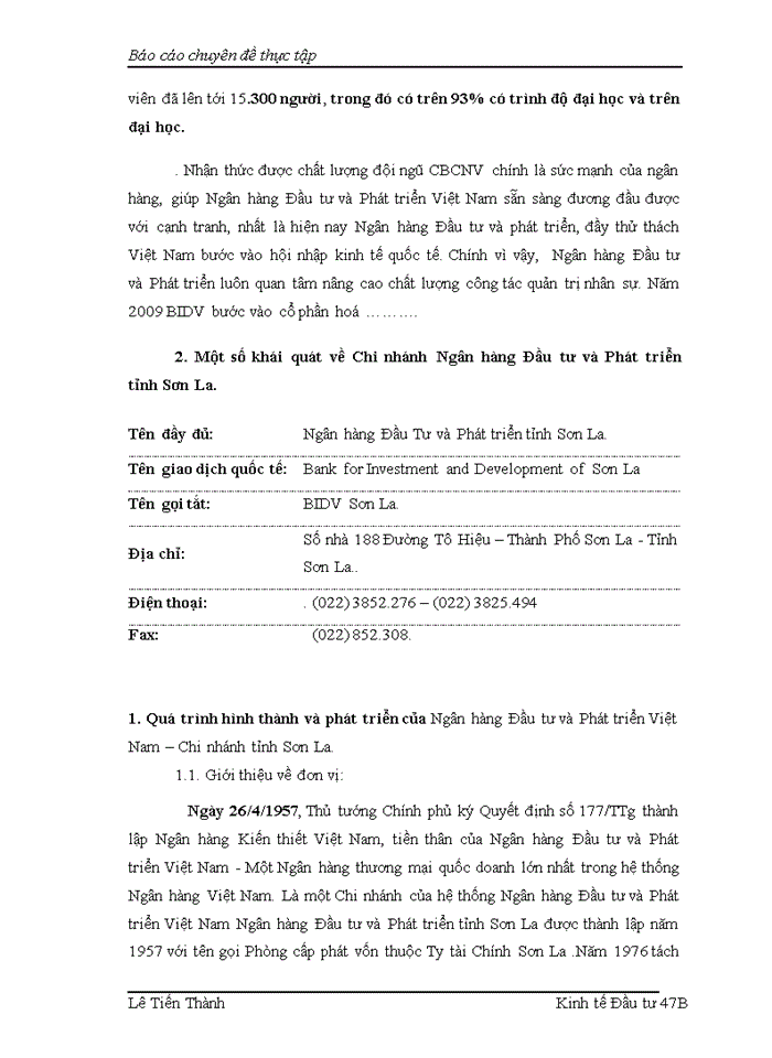 image for page Quá trình hình thành và phát triển của Ngân hàng đầu tư và phát triển