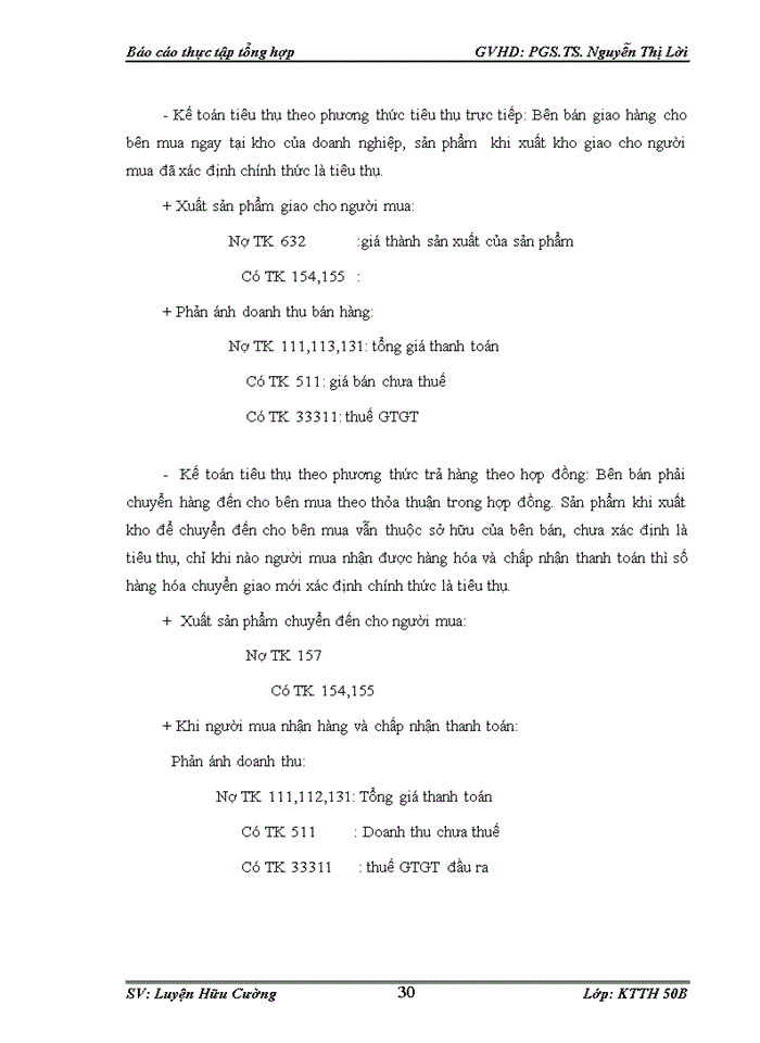 image for page Tổ chức bộ máy kế toán và hệ thống kế toán tại công ty