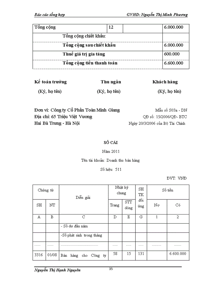 image for page Tổ chức bộ máy  kế toán và hệ thống kế toán tại công ty cp toàn minh giang