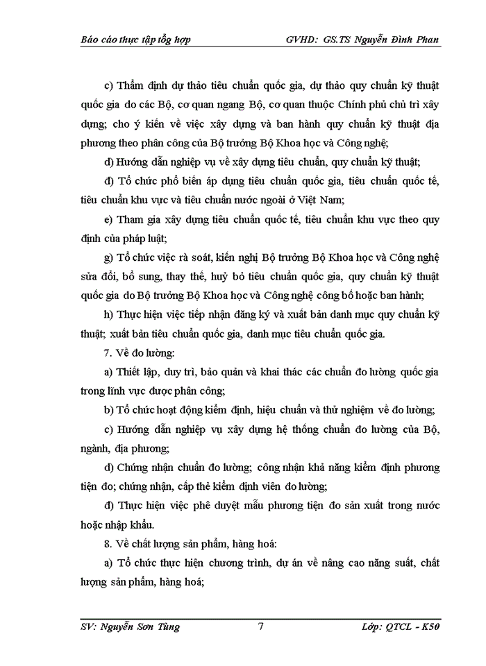 image for page Đào tạo nghiệp vụ quản lý Tiêu chuẩn - Đo lường - Chất lượng