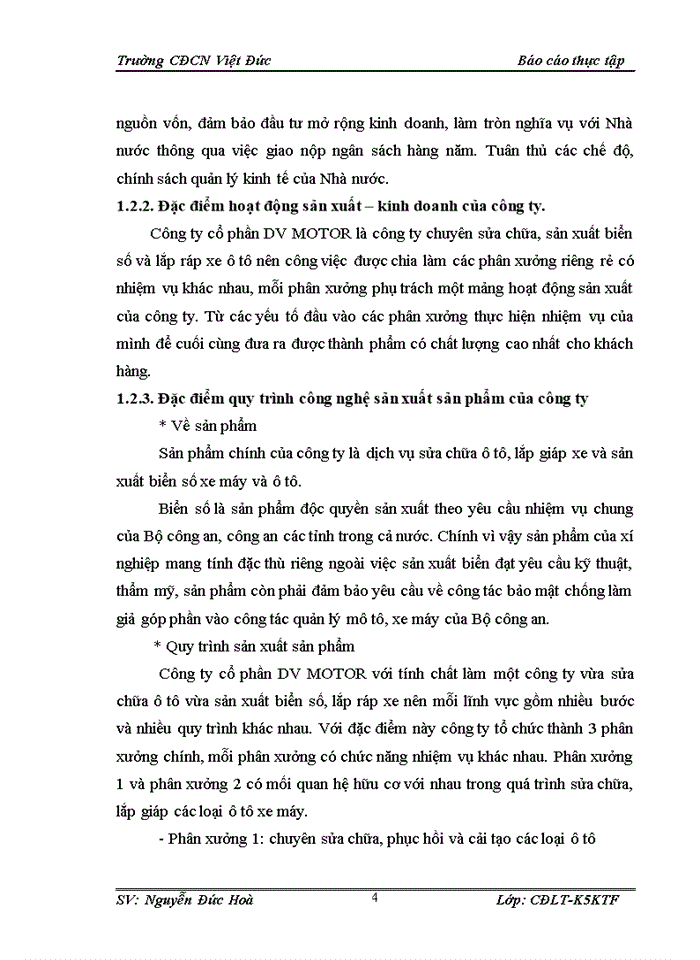 image for page Tổ chức bộ máy kế toán tại Công ty cổ phần DV MOTOR