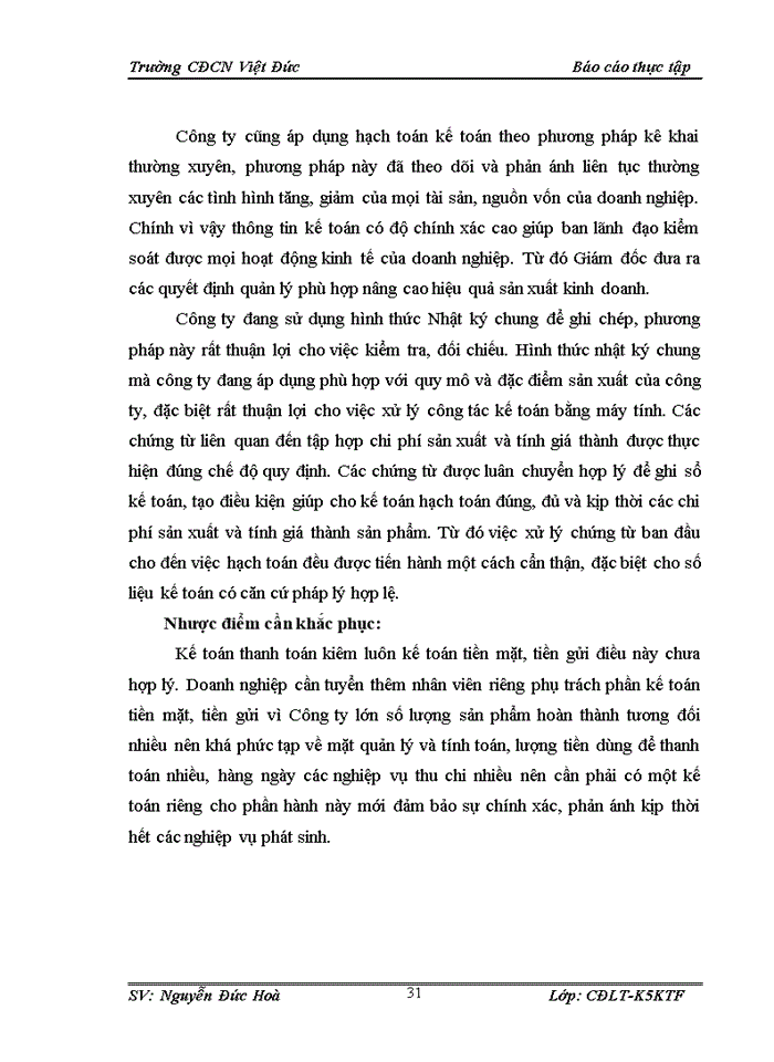 image for page Tổ chức bộ máy kế toán tại Công ty cổ phần DV MOTOR