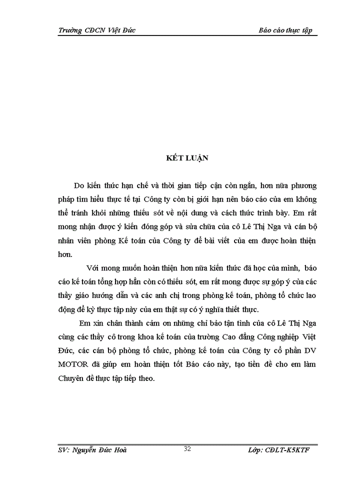 image for page Tổ chức bộ máy kế toán tại Công ty cổ phần DV MOTOR