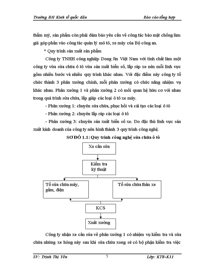 image for page Tổ chức bộ máy kế toán tại Công ty cổ phần DV MOTOR