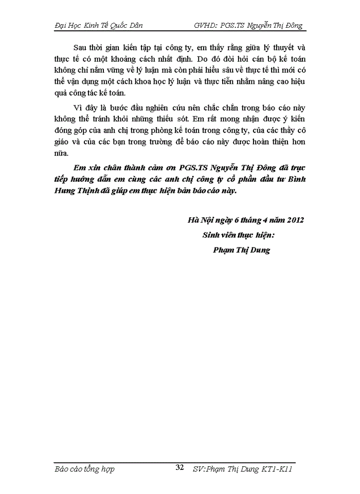 image for page Tổ chức bộ máy kế toán và hệ thống kế toán tại công ty cổ phần bình hưng thịnh