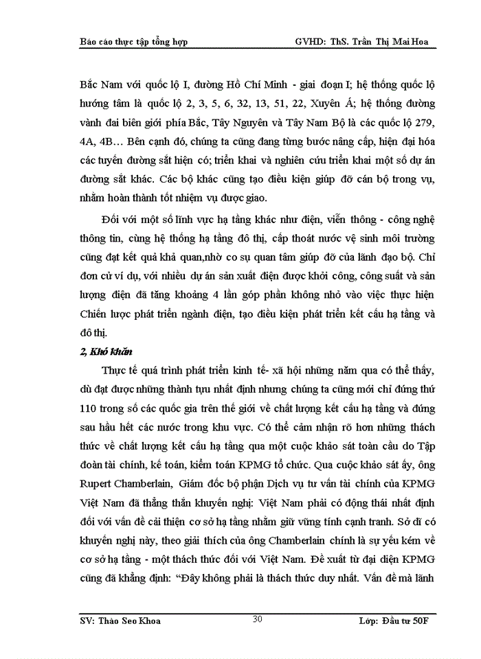 image for page Thực trạng hoạt động của vụ kết cấu hạ tầng & đô thị