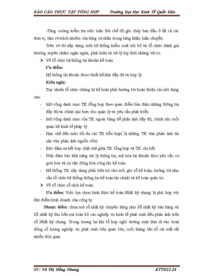 image for page Tổ chức bộ máy kế toán và hệ thống kế toán tại công ty cổ phần đầu tư du lịch và thương mại hải linh