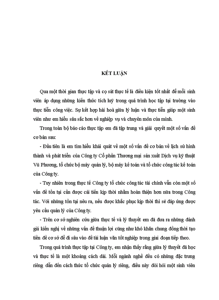 image for page Tình Hình Hoạt Động Kinh Doanh Của Công Ty Cổ phần Thương mại sản xuất Dịch vụ kỹ thuật Vũ Phương
