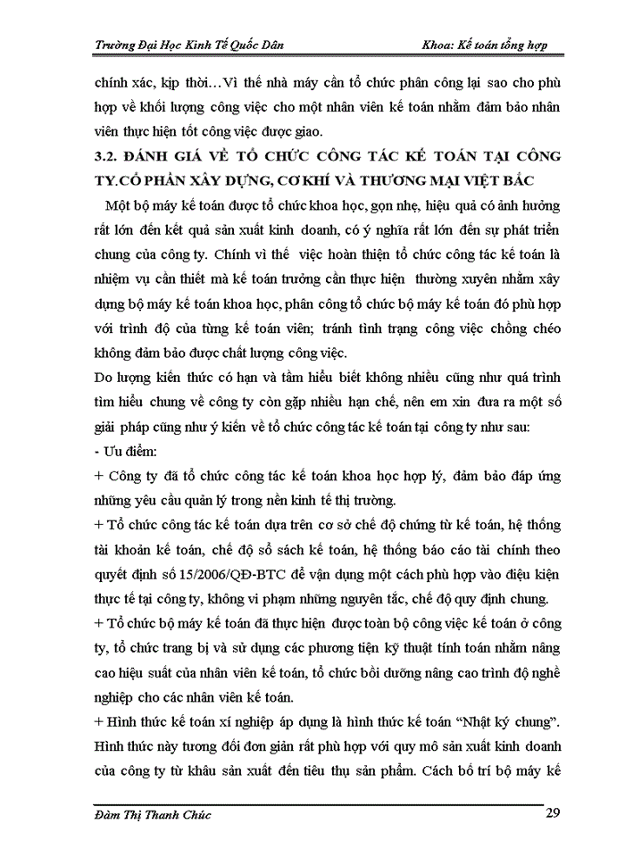 image for page Tổ chức bộ máy kế toán và hệ thống kế toán tại công ty cổ phần xây dựng, cơ khí và thương mại việt bắc