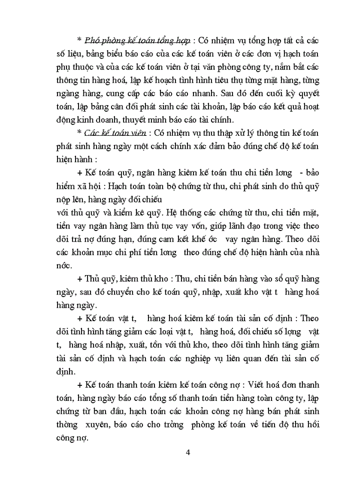 image for page Đặc điểm tổ chức bộ máy kế toán và bộ sổ kế toán tại Công ty