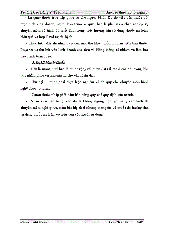 image for page Báo cáo thực tập tại Công ty Cổ Phần Dược Phẩm Nhất Anh