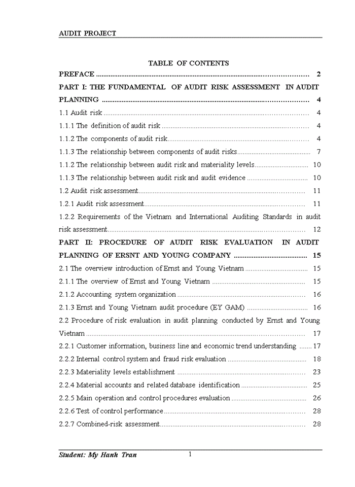 image for page The fundamental of audit risk assessment in audit planning