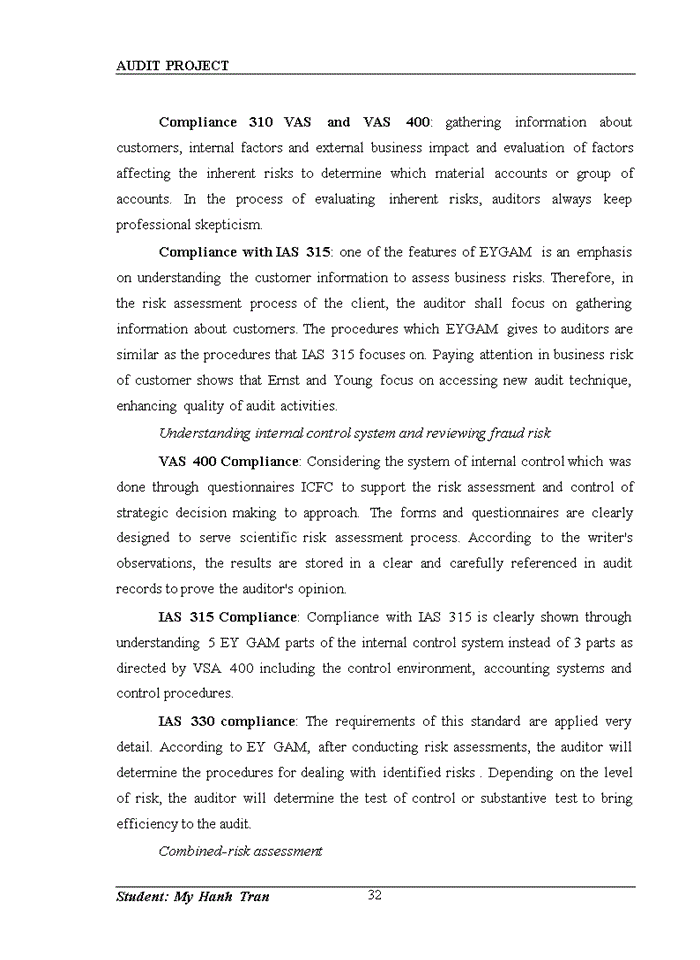 image for page The fundamental of audit risk assessment in audit planning