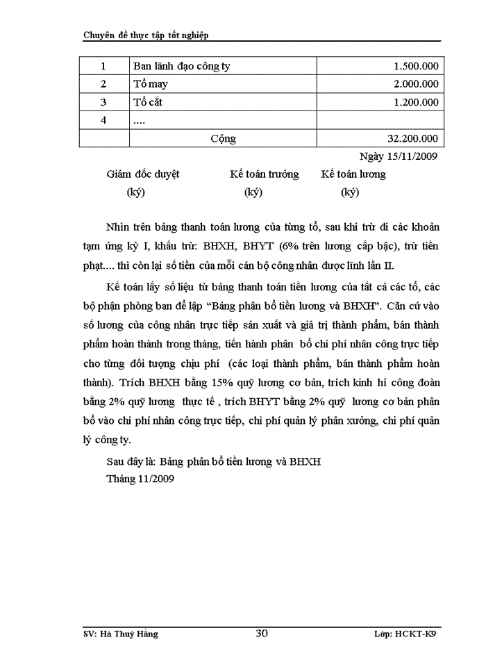 image for page Thực trạng kế toán tiền lương và các khoản trích theo lương ở Công ty may 19-5