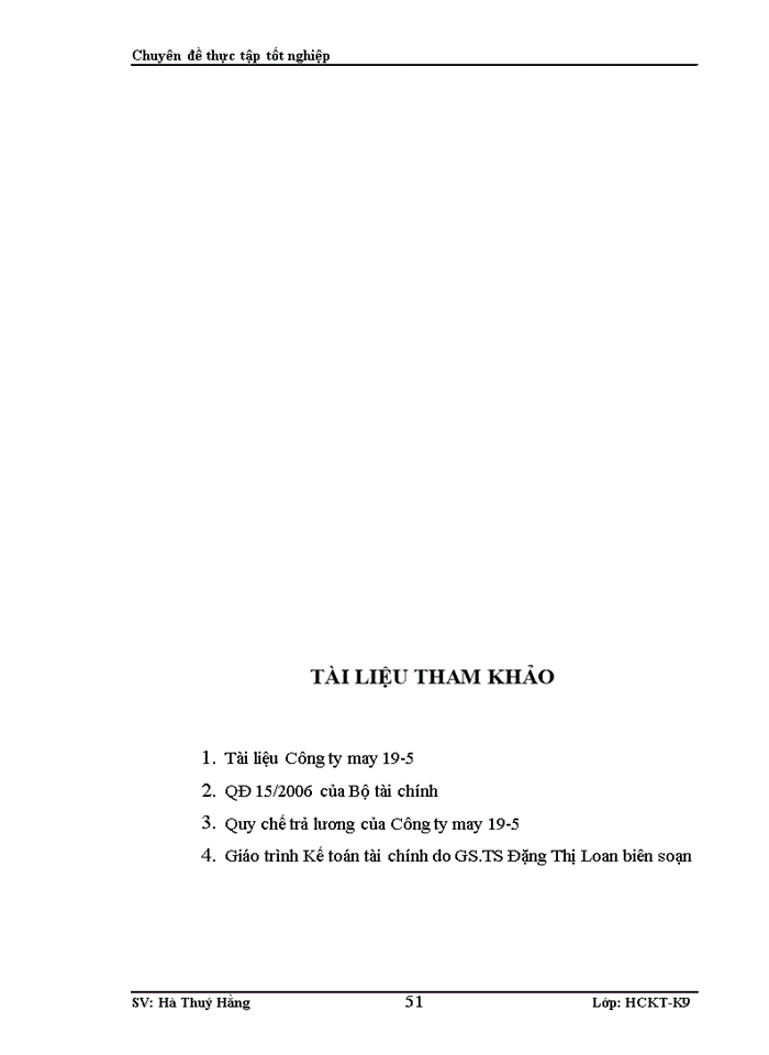 image for page Thực trạng kế toán tiền lương và các khoản trích theo lương ở Công ty may 19-5