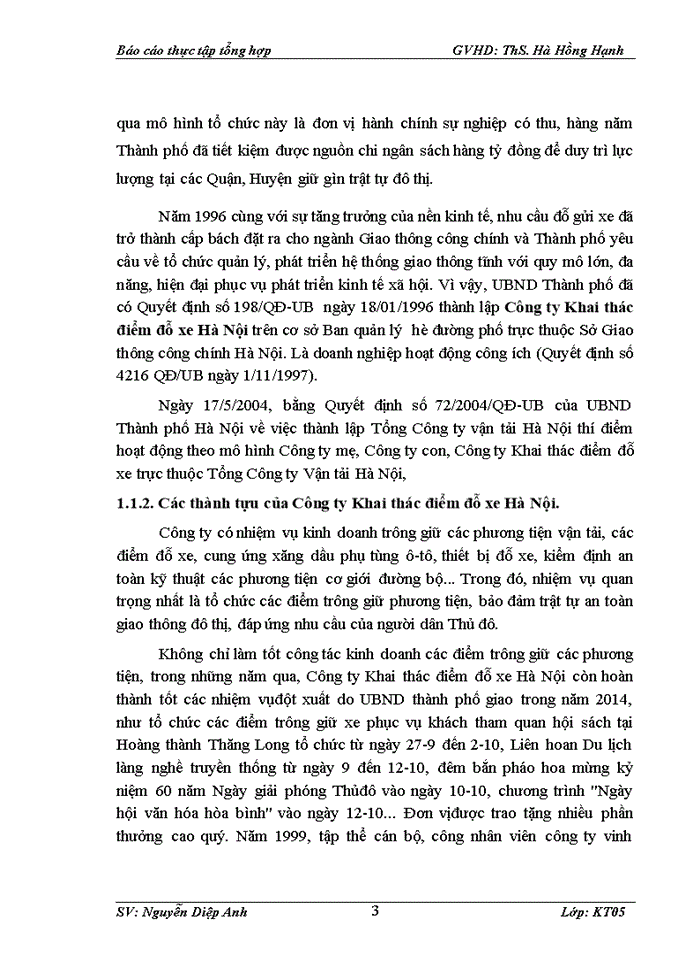 image for page Tổ chức bộ máy kế toán và hệ thống kế toán tại công ty khai thác điểm đỗ xe hà nội