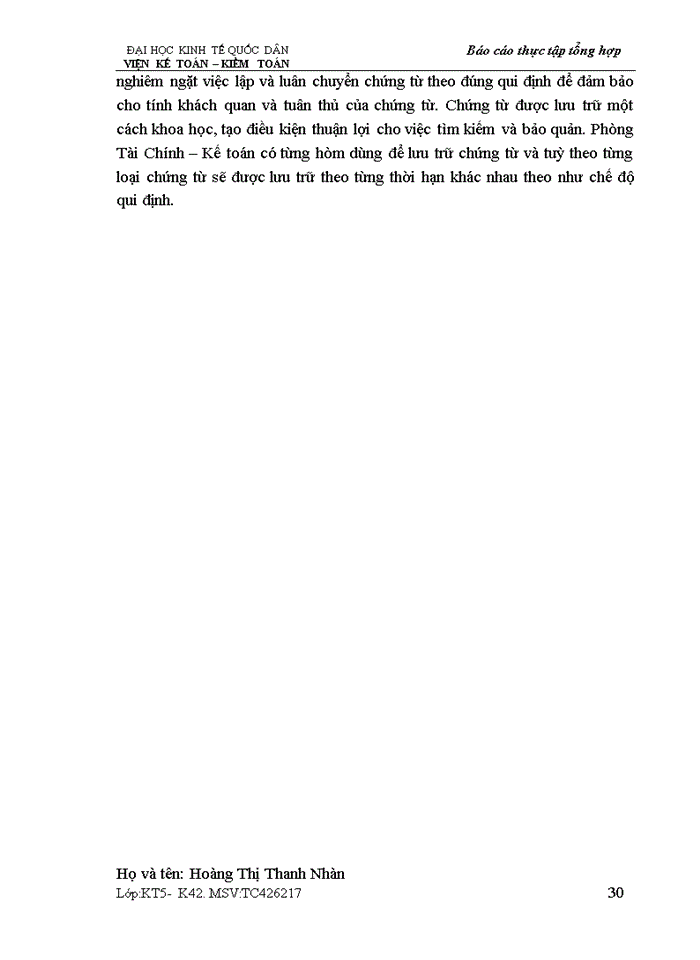 image for page Tổ chức bộ máy kế toán và hệ thống kế toán tại công ty cổ phần nicotex hà nội