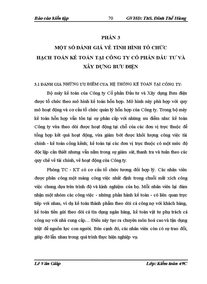 image for page Thực trạng tổ chức kế toán tại công ty cổ phần đầu tư và xây dựng bưu điện