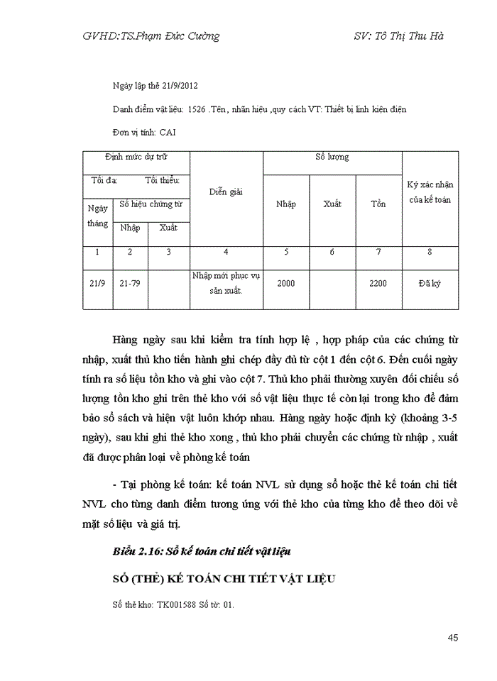 image for page Hoàn thiện kế toán Nguyên vật liệu 
tại Công ty TNHH Bảo Long