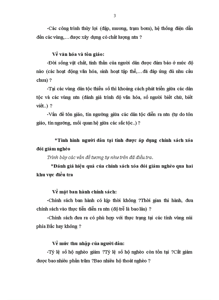 image for page Đánh giá kết quả của các chính sách xóa đói giảm nghèo ở các tỉnh miền núi phía Bắc nước ta năm 2009