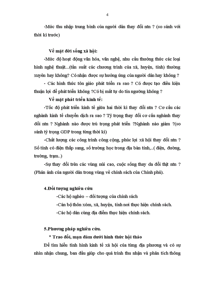 image for page Đánh giá kết quả của các chính sách xóa đói giảm nghèo ở các tỉnh miền núi phía Bắc nước ta năm 2009