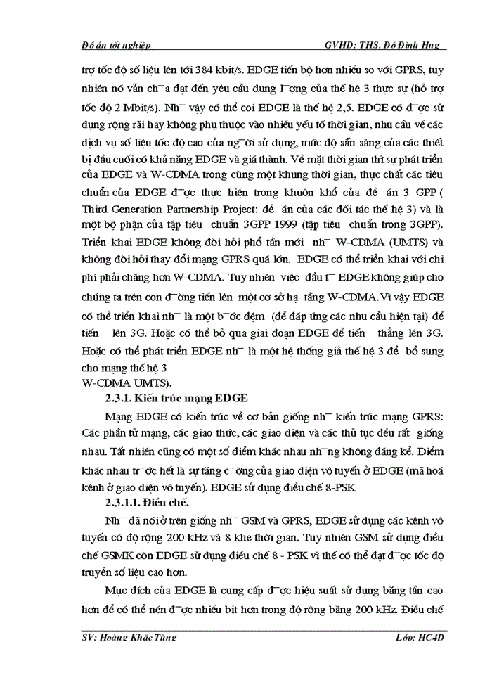 image for page Tổng quan về mạng thông tin di động GSM và xu huớng phát triển lên 3G