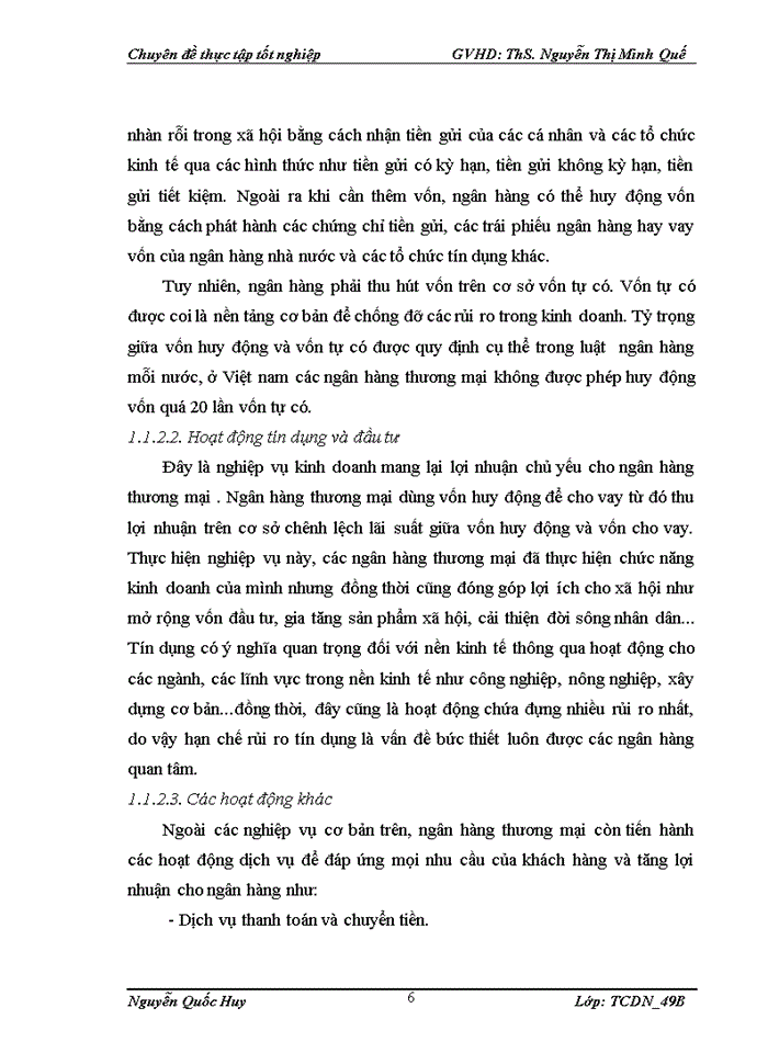 image for page Nâng cao chất lượng tín dụng tại Ngân hàng thương mại cổ phần Quân Đội – chi nhánh Điện Biên Phủ