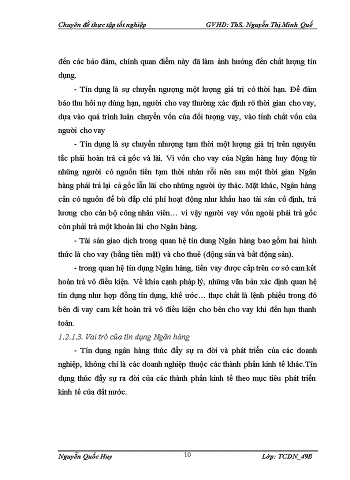image for page Nâng cao chất lượng tín dụng tại Ngân hàng thương mại cổ phần Quân Đội – chi nhánh Điện Biên Phủ