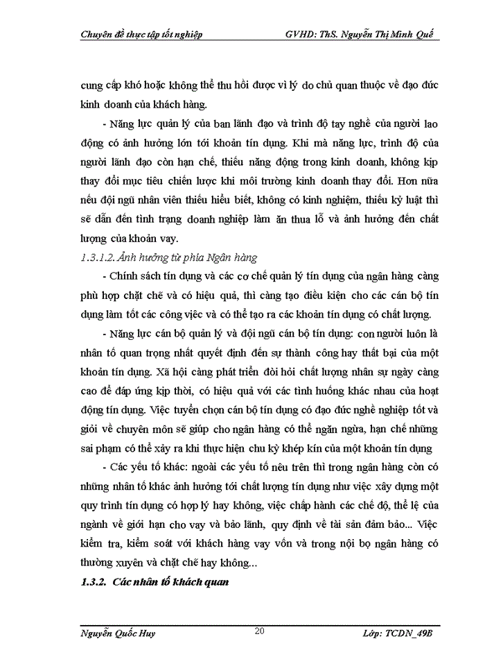 image for page Nâng cao chất lượng tín dụng tại Ngân hàng thương mại cổ phần Quân Đội – chi nhánh Điện Biên Phủ