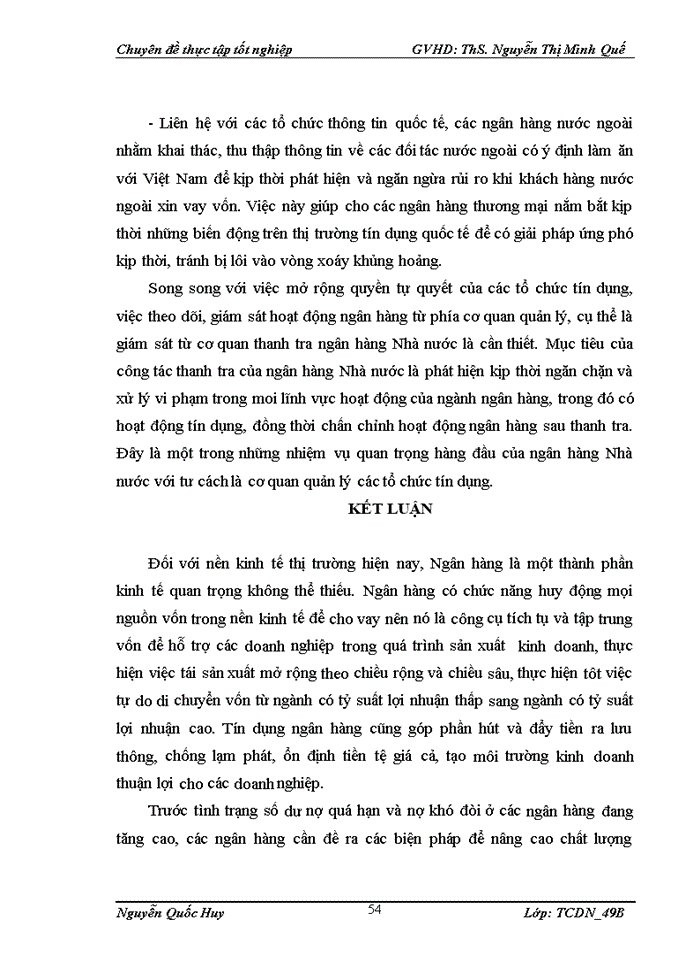 image for page Nâng cao chất lượng tín dụng tại Ngân hàng thương mại cổ phần Quân Đội – chi nhánh Điện Biên Phủ