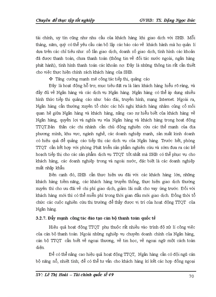 image for page Nâng cao hiệu quả thanh toán quốc tế tại Hội sở chính Ngân hàng TMCP Sài Gòn – Hà Nội (SHB