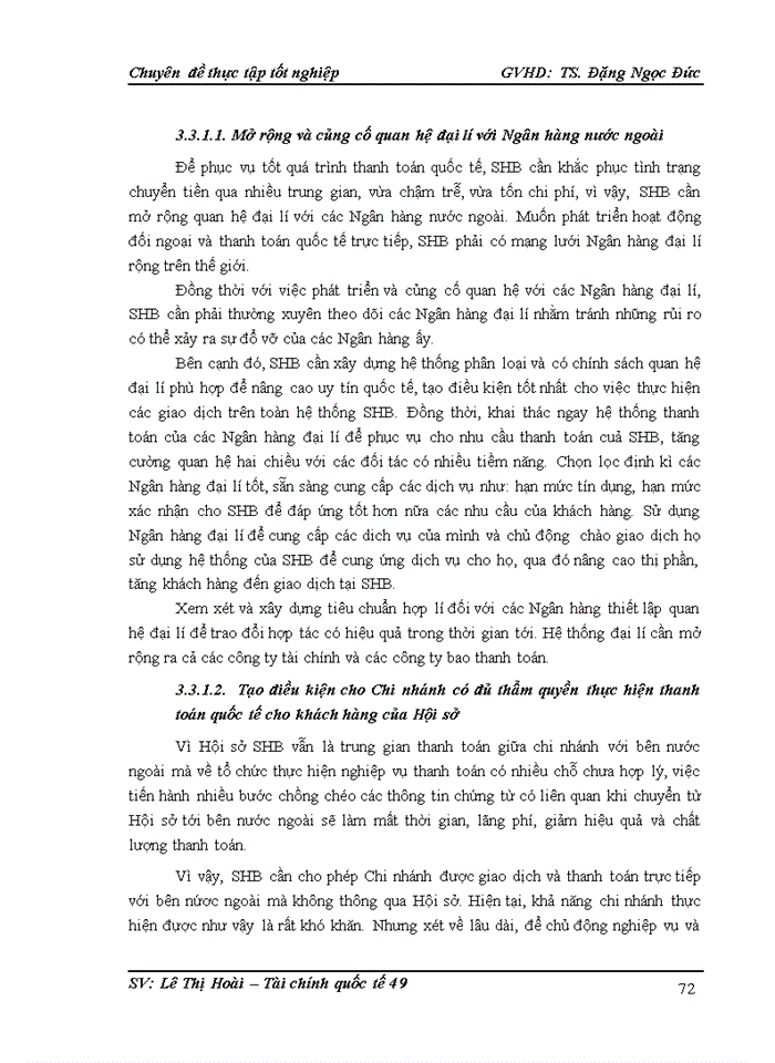 image for page Nâng cao hiệu quả thanh toán quốc tế tại Hội sở chính Ngân hàng TMCP Sài Gòn – Hà Nội (SHB
