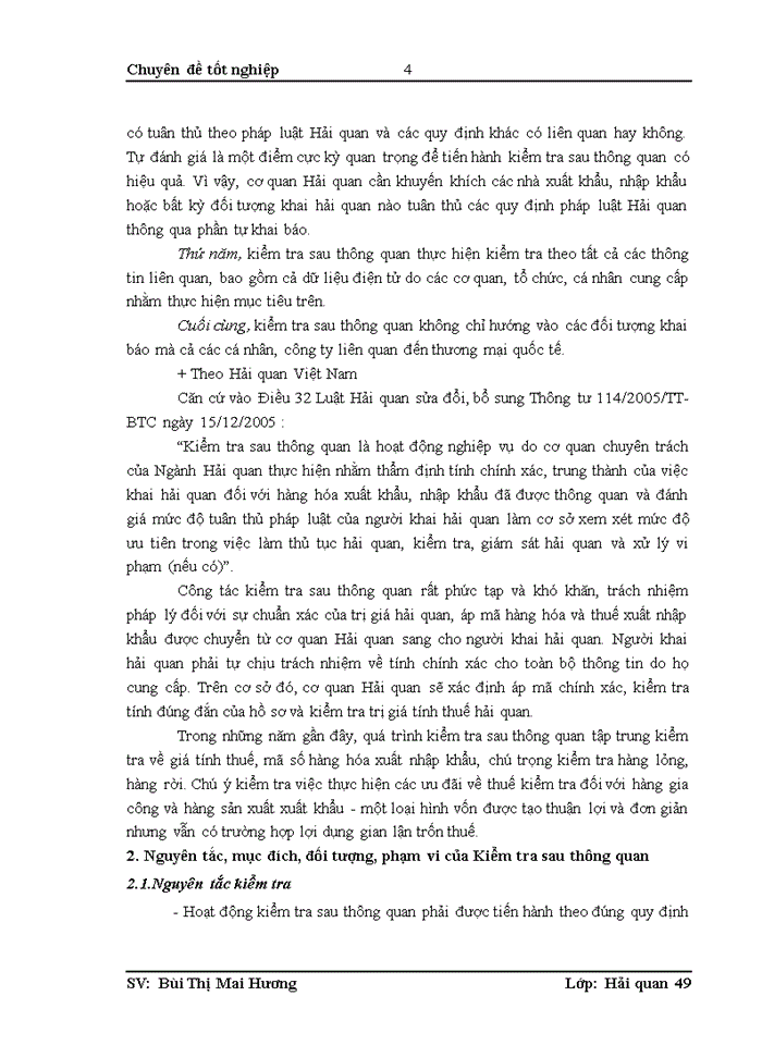 image for page Công tác kiểm tra sau thông quan tại Chi cục kiểm tra sau thông quan Hải Phòng. Thực trạng – Giải pháp
