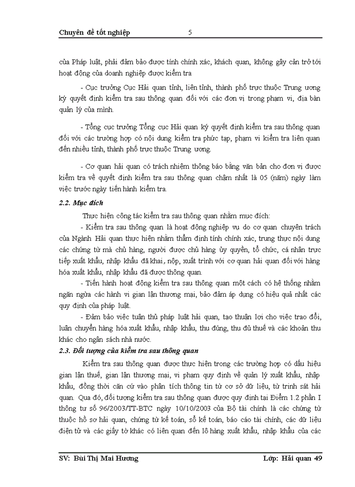 image for page Công tác kiểm tra sau thông quan tại Chi cục kiểm tra sau thông quan Hải Phòng. Thực trạng – Giải pháp