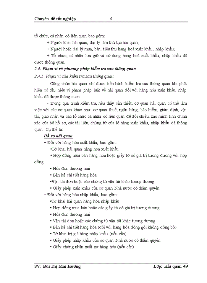 image for page Công tác kiểm tra sau thông quan tại Chi cục kiểm tra sau thông quan Hải Phòng. Thực trạng – Giải pháp