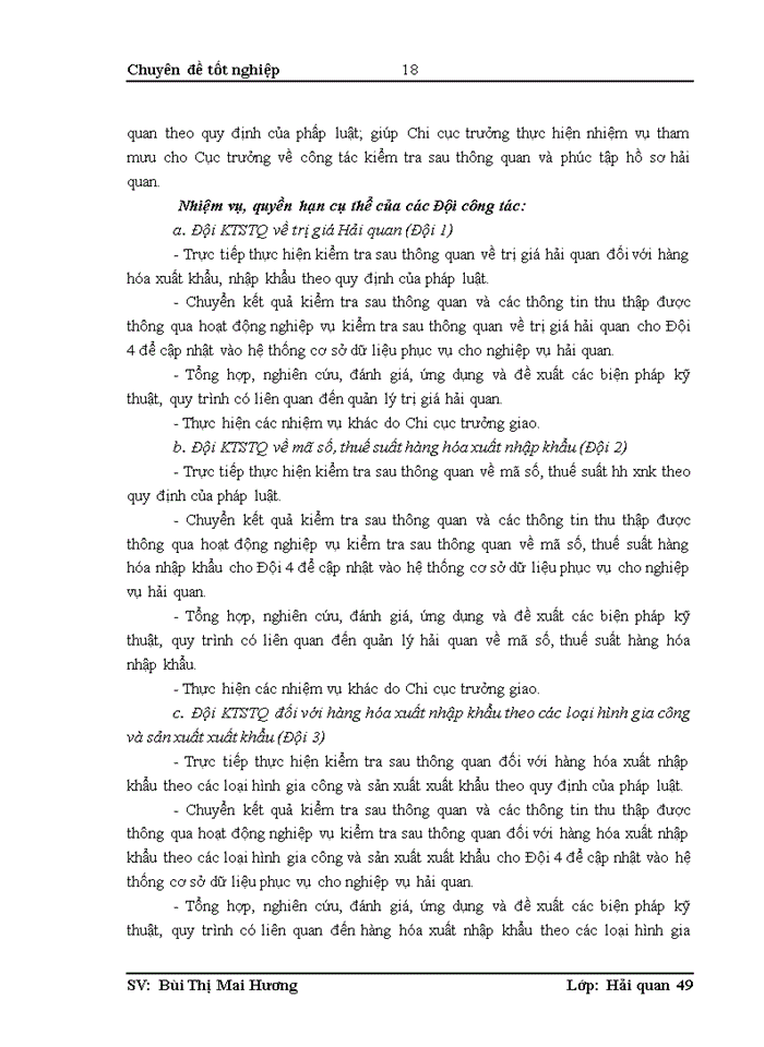 image for page Công tác kiểm tra sau thông quan tại Chi cục kiểm tra sau thông quan Hải Phòng. Thực trạng – Giải pháp