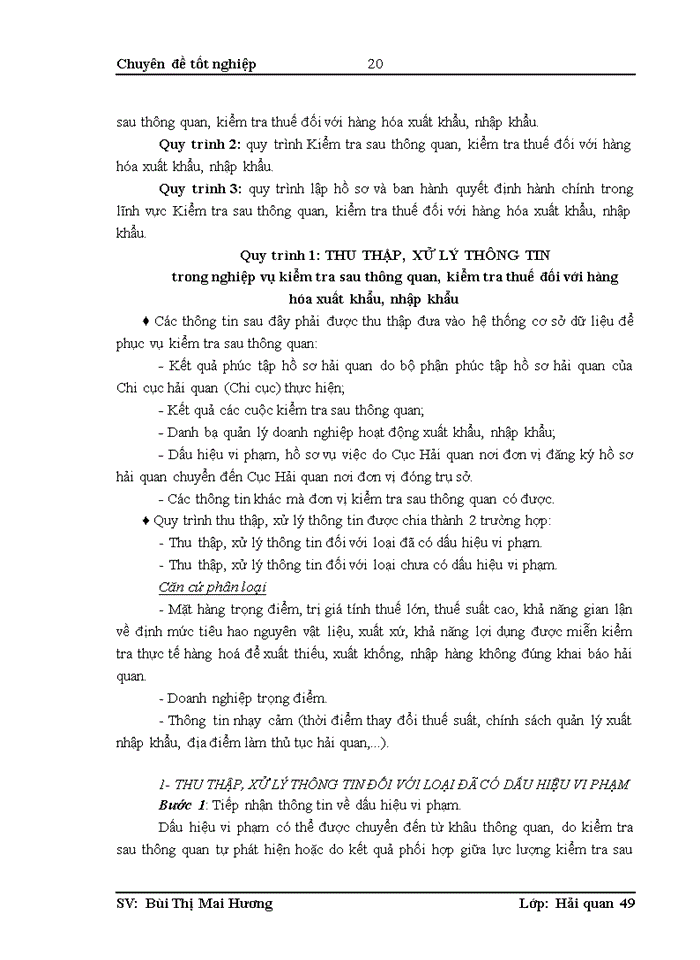 image for page Công tác kiểm tra sau thông quan tại Chi cục kiểm tra sau thông quan Hải Phòng. Thực trạng – Giải pháp