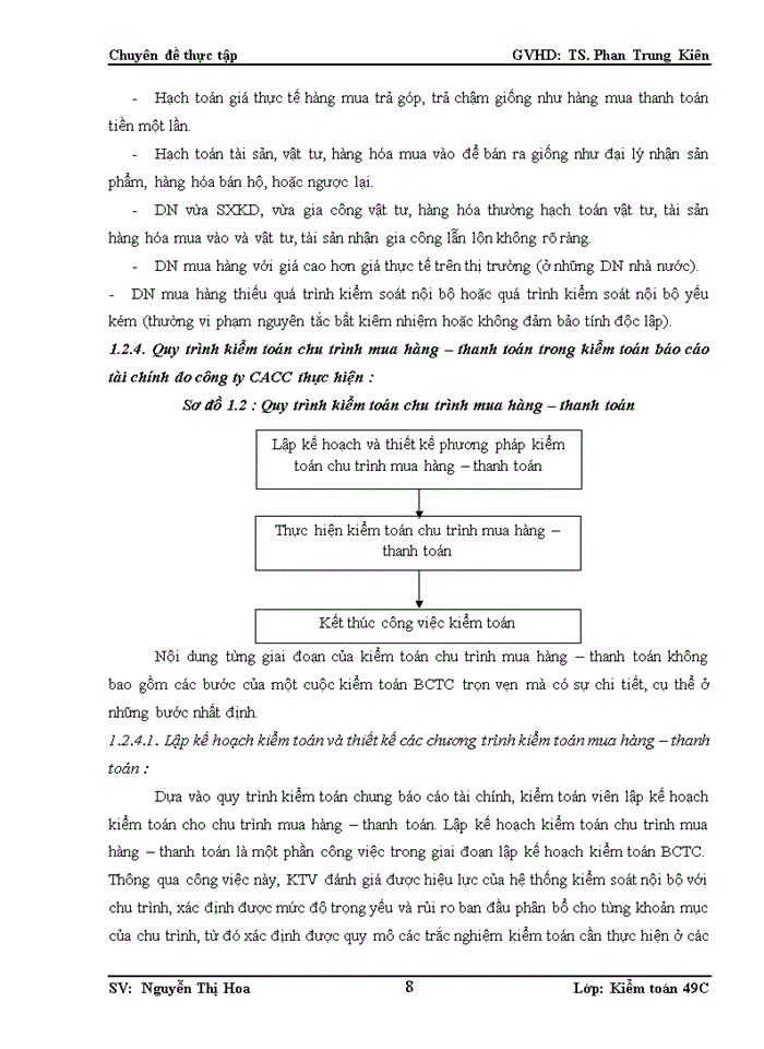 image for page Thực trạng quy trình kiểm toán chu trình mua hàng – thanh toán trong kiểm toán báo cáo tài chính do công ty TNHH Kiểm toán và tư vấn Thủ Đô (CACC) thực hiện tại công ty ABC