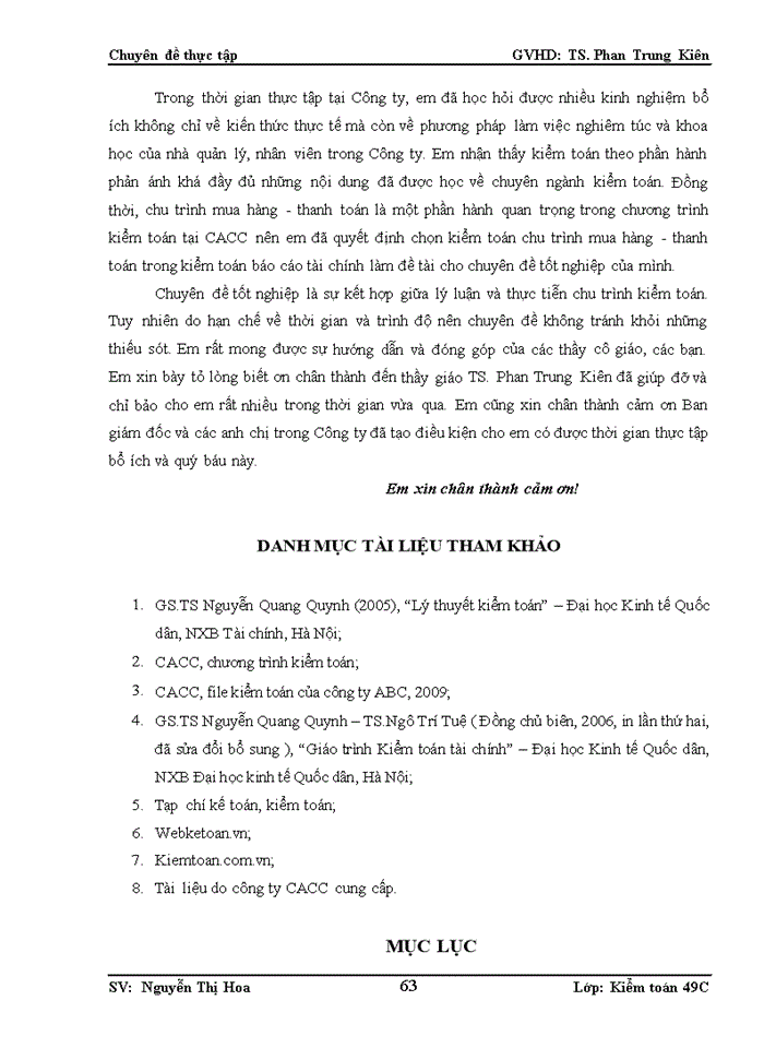 image for page Thực trạng quy trình kiểm toán chu trình mua hàng – thanh toán trong kiểm toán báo cáo tài chính do công ty TNHH Kiểm toán và tư vấn Thủ Đô (CACC) thực hiện tại công ty ABC